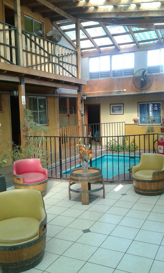 Hostal Del Monte 塔尔卡 外观 照片